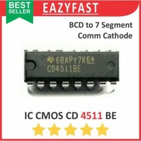 IC CMOS CD 4511 BE DIP BCD to 7 Seven Segment CC Common Cathode Katoda CD4511BE CD4511 4511BE CD HD HCF HEF MC TC BE