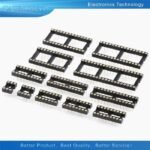 Socket IC 6P 6 P Pin Kaki DIP Round Swiss Gold Soket Dudukan Adapter - Image 2