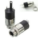 Socket Audio Stereo 3.5mm Panel Box Solder Kabel Jack Female Plug In Mount Case Jek Soket Connector - Image 2