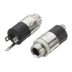 Socket Audio Stereo 3.5mm Panel Box Solder Kabel Jack Female Plug In Mount Case Jek Soket Connector - Image 3