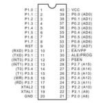 IC Atmel AT89C52 AT 89C52 MCS52 MCS 51 Chip Micro Mikro Program uC - Image 2