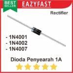 Dioda 1A 1N4001 1N4002 1N4007 1 A Ampere Diode Rectifier Penyearah