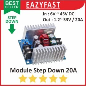 Step Down 20A 300W Module Modul DC Adjustable Power Supply Regulator