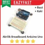 Alas Akrilik Arduino Uno Breadboard Praktikum Praktek Project Board