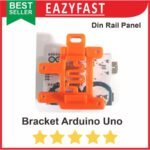 Bracket Dudukan Modul Arduino Uno Module MCB Din Rail Rel Panel - Image 2
