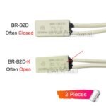 Thermostat Bimetal NC KSD9700 250V AC 5A Thermal Thermo Fuse KSD 9700 - Image 4
