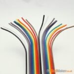 Kabel Pita Pelangi 10p 10 P Pin Jalur Rainbow Ribbon Cable IDC Strip - Image 3
