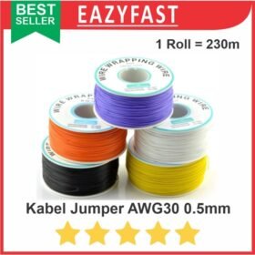 Wrapping Wire Kabel Kawat Jumper AWG 30 Wraping 1 Roll Gulung 230m