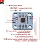 Modul Sensor Magnetic Encoder AS5600 AS 5600 High Precission Magnet Rotation Angle Arduino Module - Image 2