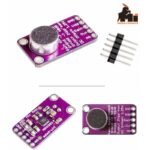 Modul Sensor Mic Microphone MAX9814 Auto Gain Control Audio Amplifier - Image 2