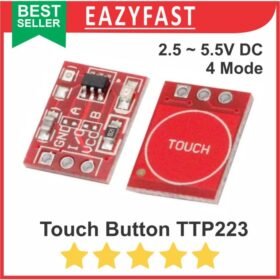 Saklar Sensor Sentuh TTP223 Touch Switch Push Button TTP 223 Self Lock