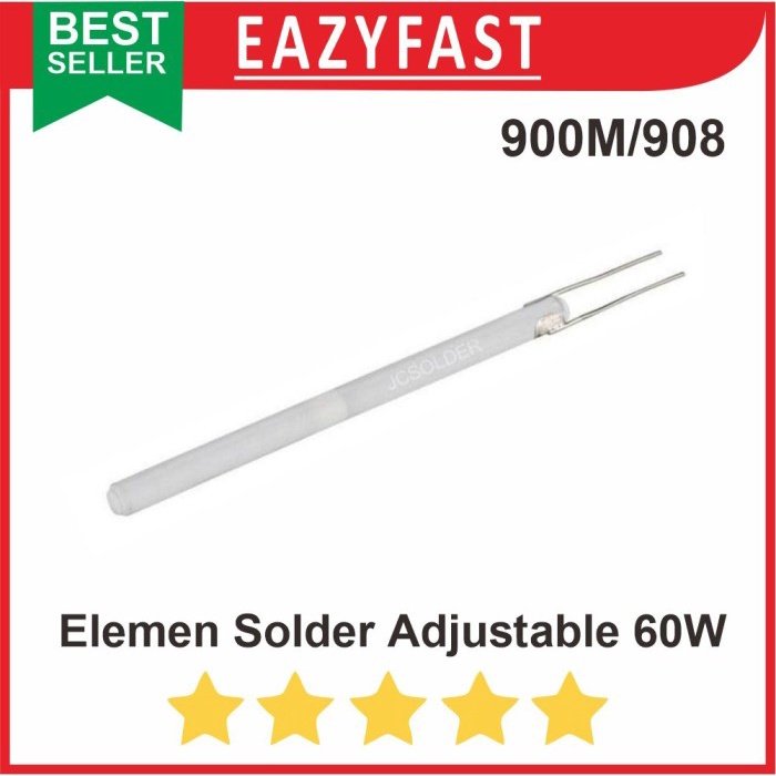 ginee_20251001150101384_6402987758.jpeg Elemen Solder 60W Atur Suhu Adjustable 900M 908 908S Element Heater - Image 1