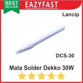 Mata Solder Dekko 30w 30 Watt DCS-30 Lancip Original Korea 2.8mm 46mm