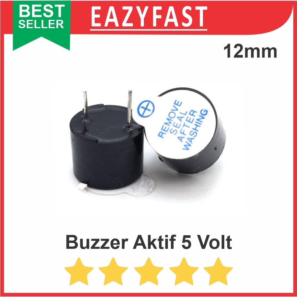 ginee_20251002103341927_3457471278.jpeg Buzzer Aktif 5V Mini Alarm Speaker Arduino - Image 1