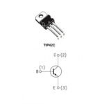 Transistor TIP42 TIP42C TIP 42 C PNP Final Power Driver Switch TO-220 - Image 2