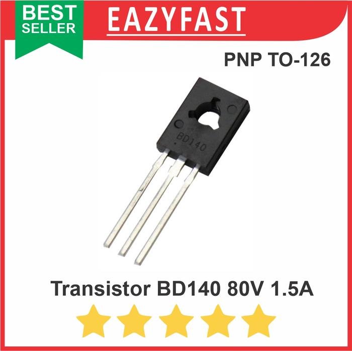 ginee_20251002145332283_9655605527.jpeg Transistor BD140 BD 140 BJT PNP Power Driver Switch Amplifier TO-126 - Image 1