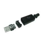 DIY Kepala Micro USB Socket Connector Male Housing Kosong Case Cable - Image 2