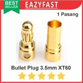 Bullet Plug Pin Banana Gold Male Female Konektor BLDC LiPo ESC XT60