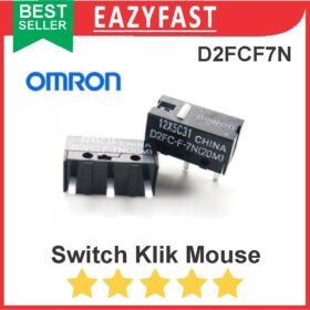 Tombol Klik Mouse Omron D2FC-F-7N Micro Switch Saklar Kecil D2FCF7N