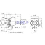 Rotary Encoder EC11 5 Pin 20mm Digital Switch - Image 3