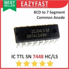 IC TTL SN 7448 N HC LS DIP Decoder BCD to 7 Seven Segment CC Common Cathode Katoda SN74HC48 SN74LS48 SN74HC48N SN74LS48N 74HC48 74LS48