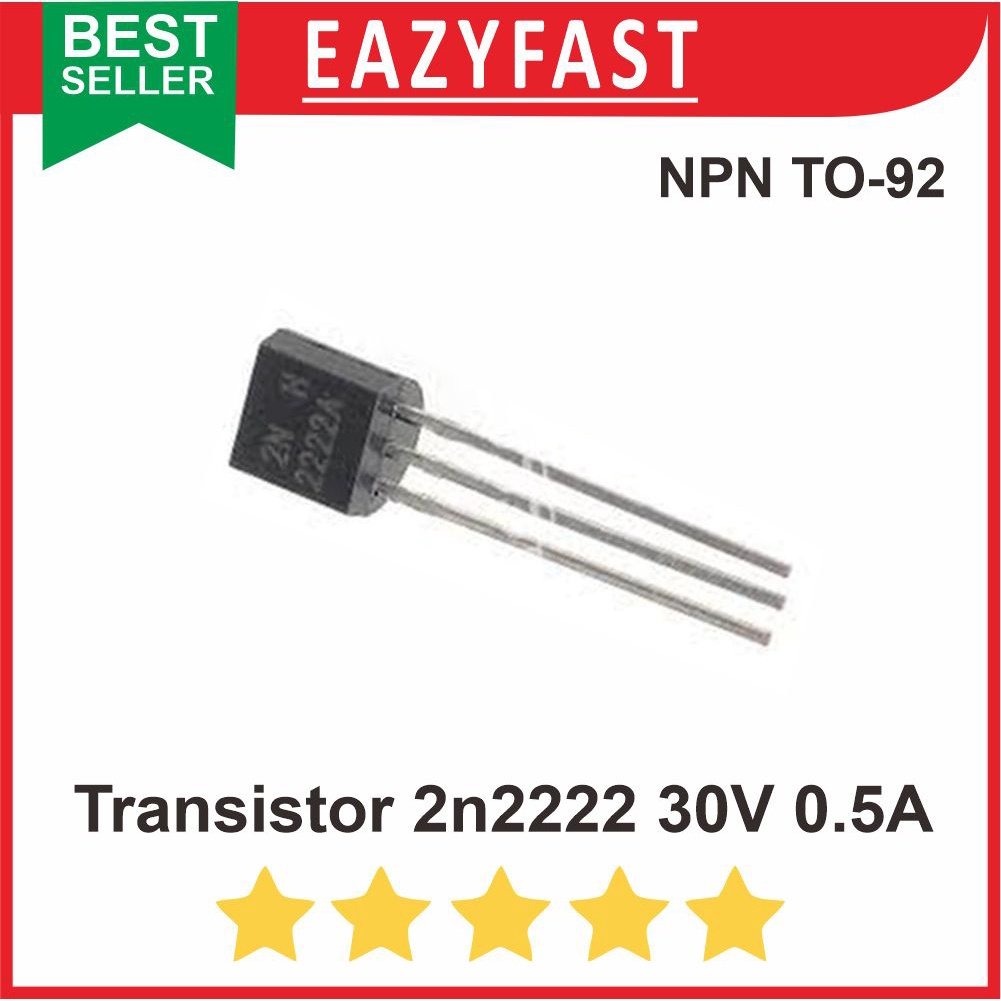 ginee_20251003155230066_4516086267.jpeg Transistor Tr NPN 2n2222 TO-92 - Image 1