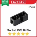 Socket Soket IDC 10 Pin ISP ASP JTAG Header Male PCB DIP