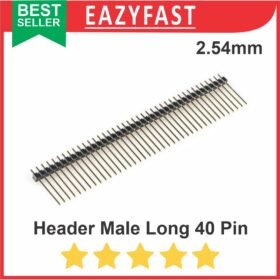 Pin Header Male Long Jantan Tulang Ikan Row 1x40 PCB