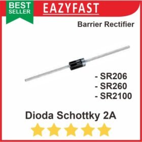 Dioda Schottky 2A 2 A SR206 SR260 SR2100 Barrier Rectifier Diode D
