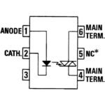 IC MOC3021 MOC 3021 Triac Optoisolator Optocoupler DIP 6 Pin AC Switch - Image 3