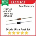 Dioda Ultra Fast 1A 1N4148 FR107 MUR120 UF4004 1 A High Speed Diode