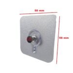 Gantungan Hook Paku Tempel Tembok Dinding Double Nano Tape Gantungan Hanger Kait Jam Figura Lukisan Foto - Image 3