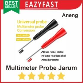 Kabel Multimeter Jarum Kecil 1mm Probe Multitester Jack Tester AVO
