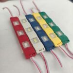Lampu LED Strip Module Modul 3 Mata Flat 12V DC 12 V Volt Motor Mobil - Image 2