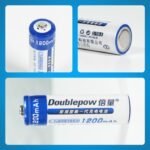 Baterai Charge AA DoublePow Ni-Mh 1200mAh 1.2V Cas Recharge Rechargeable Batu Batre Isi Ulang A2 - Image 2