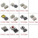Tactile Push Button Switch Key SMD 3x6x2.5mm 2P 2 Pin Kaki 3 x 6 x 2.5 mm Saklar Tombol Tact Micro - Image 2