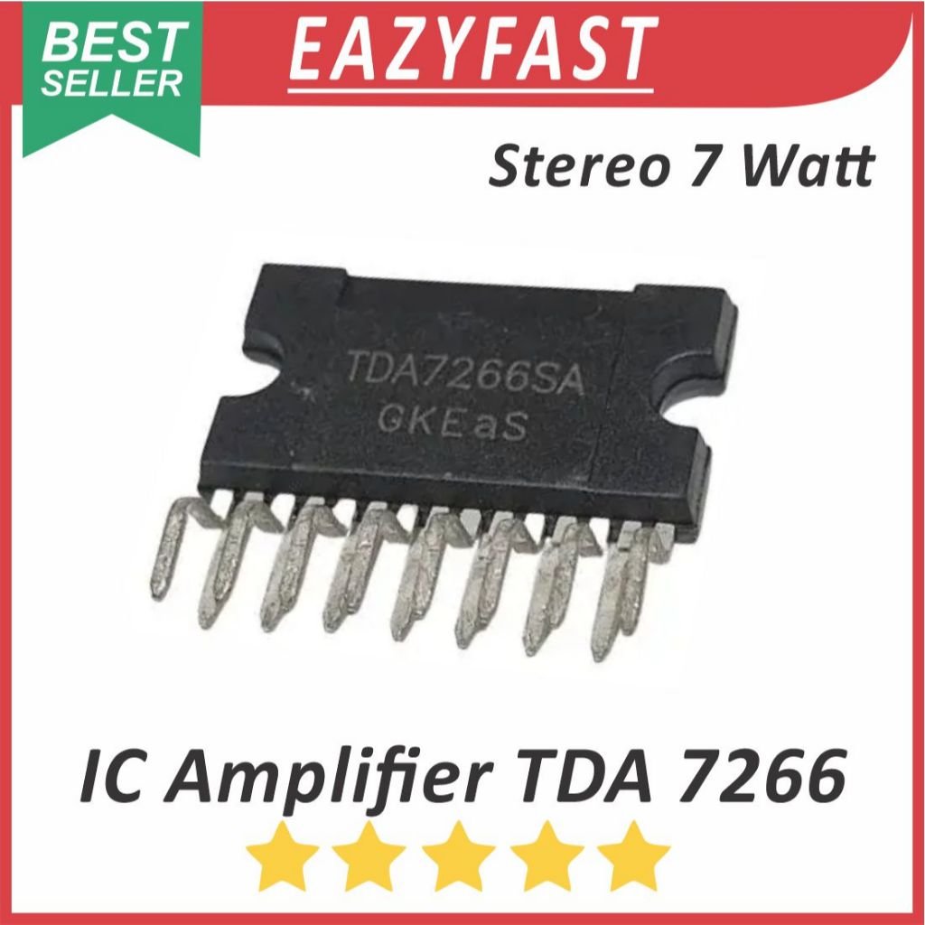 ginee_20251124113040979_1842598892.jpeg IC Audio Power Amplifier TDA7266 TDA 7266 SA Transistor Chip Ampli Speaker Aktif Sound System HiFi TDA7266SA - Image 1