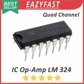 IC Quad Op Amp LM324 LM 324 N DIP Transistor Chip LM324N Operational Amplifier Ampli Dual OpAmp Comparator