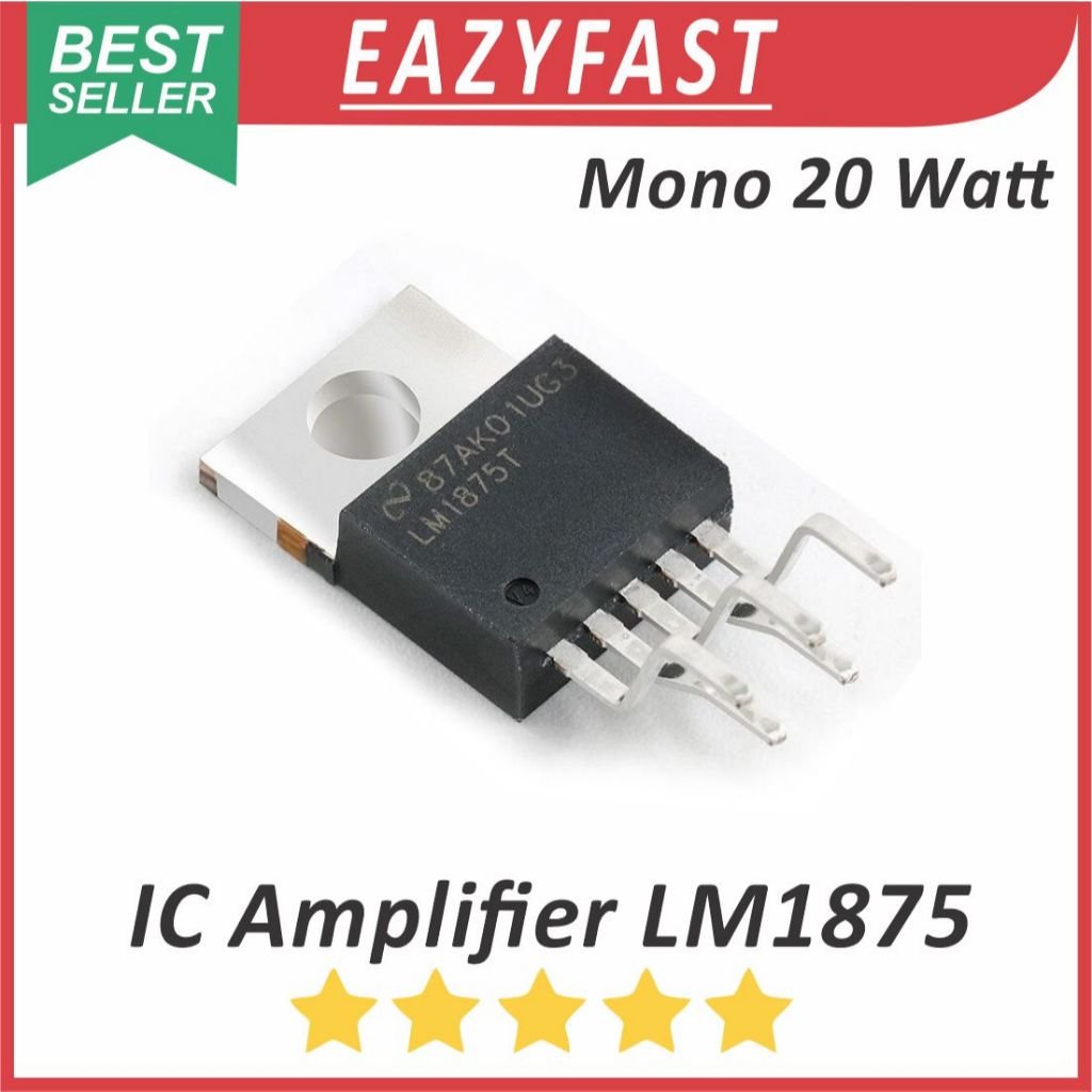 ginee_20251125161039696_2208274734.jpeg IC Audio Power Amplifier LM1875 LM 1875 Gain Clone Transistor Chip Ampli Speaker Aktif Sound System HiFi - Image 1