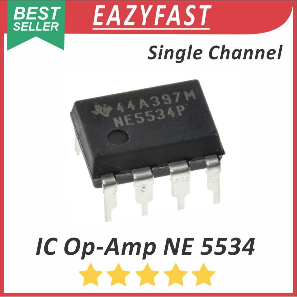 ginee_20251125164515062_0720596371.jpeg IC Low Noise Op Amp NE5534 NE 5534 P DIP Transistor Chip NE5534P Operational Amplifier Ampli OpAmp - Image 1