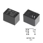 Relay 6 Kaki Pin DC 24V 24 V Volt SPDT Mini 30V DC 3A 250VAC Kuning 6p - Image 2
