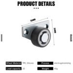 Roda Ban Bantu Penopang Pintu Samping Peninggi Penyangga Pintu Turun Geser Sliding Door Side Wheel Rail - Image 3