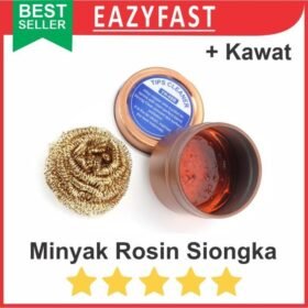 Tips Cleaner Kaleng Minyak Songka + Kawat Pembersih Mata Solder