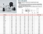 Kabel Cable Gland PG13.5 PG 13.5 PVC Waterproof IP68 Water Proof IP 68 Hitam Putih Glen Box Panel Listrik 6mm 12mm - Image 2