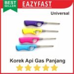 Korek Pemantik Kompor Gas Lighter Gagang Pegangan Panjang Tembak