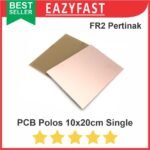 PCB Polos 10x20 10x20cm Single Layer Side 1 Sisi Papan Pertinak FR2 10 x 20 cm