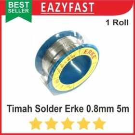 Timah solder 0.8mm 5 meter 5M 5 m