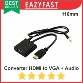 Converter HDMI to VGA + Audio Kabel Adapter Raspberry Pi
