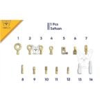 Skun Kabel Gepeng Motor Mobil Male Female Cover Karet Socket Terminal - Image 3