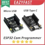 ESP32 Cam Programmer Micro USB TTL Type C Shield Download Upload Power Base Board Adapter ESP32Cam